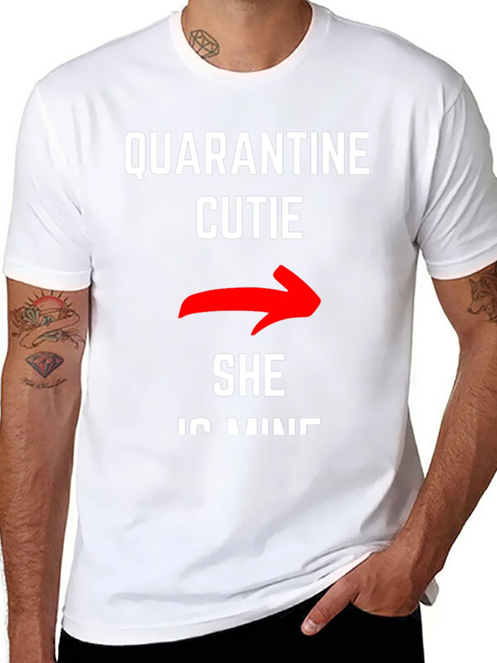 Quarantine Cutie - She is Mine T-Shirt product image 5