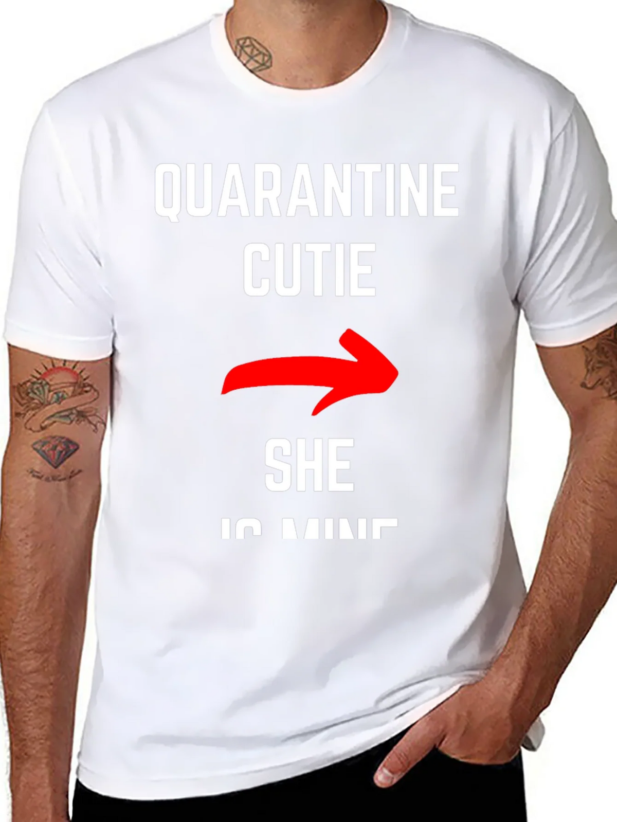 Quarantine Cutie - She is Mine T-Shirt product image 5