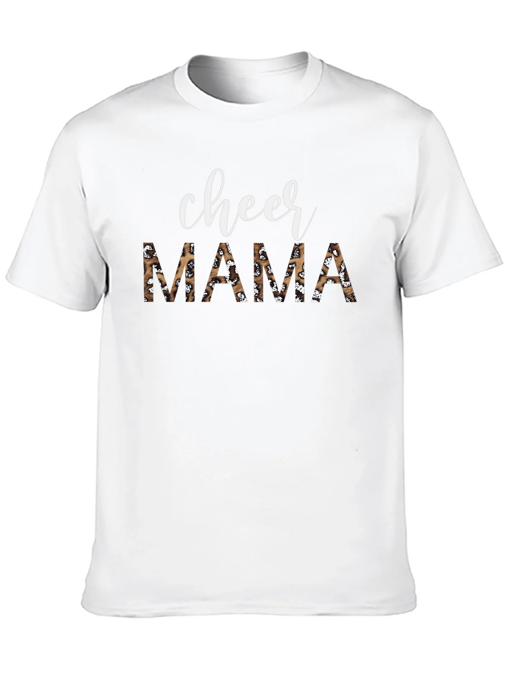 Cheer Mama Leopard Print Graphic Tee product image 5