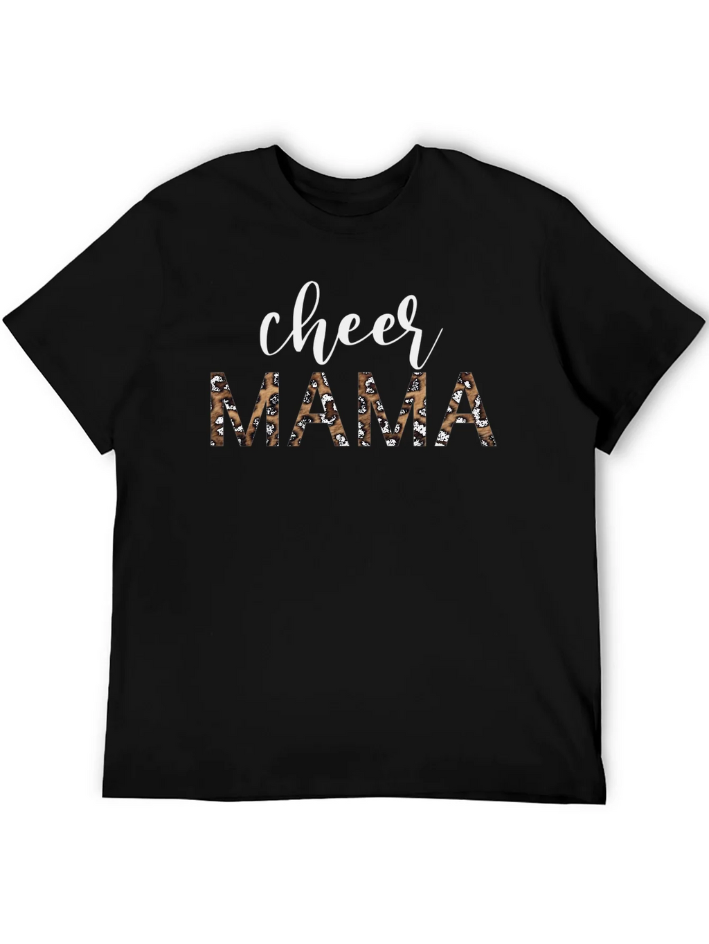 Cheer Mama Leopard Print Graphic Tee product image 3