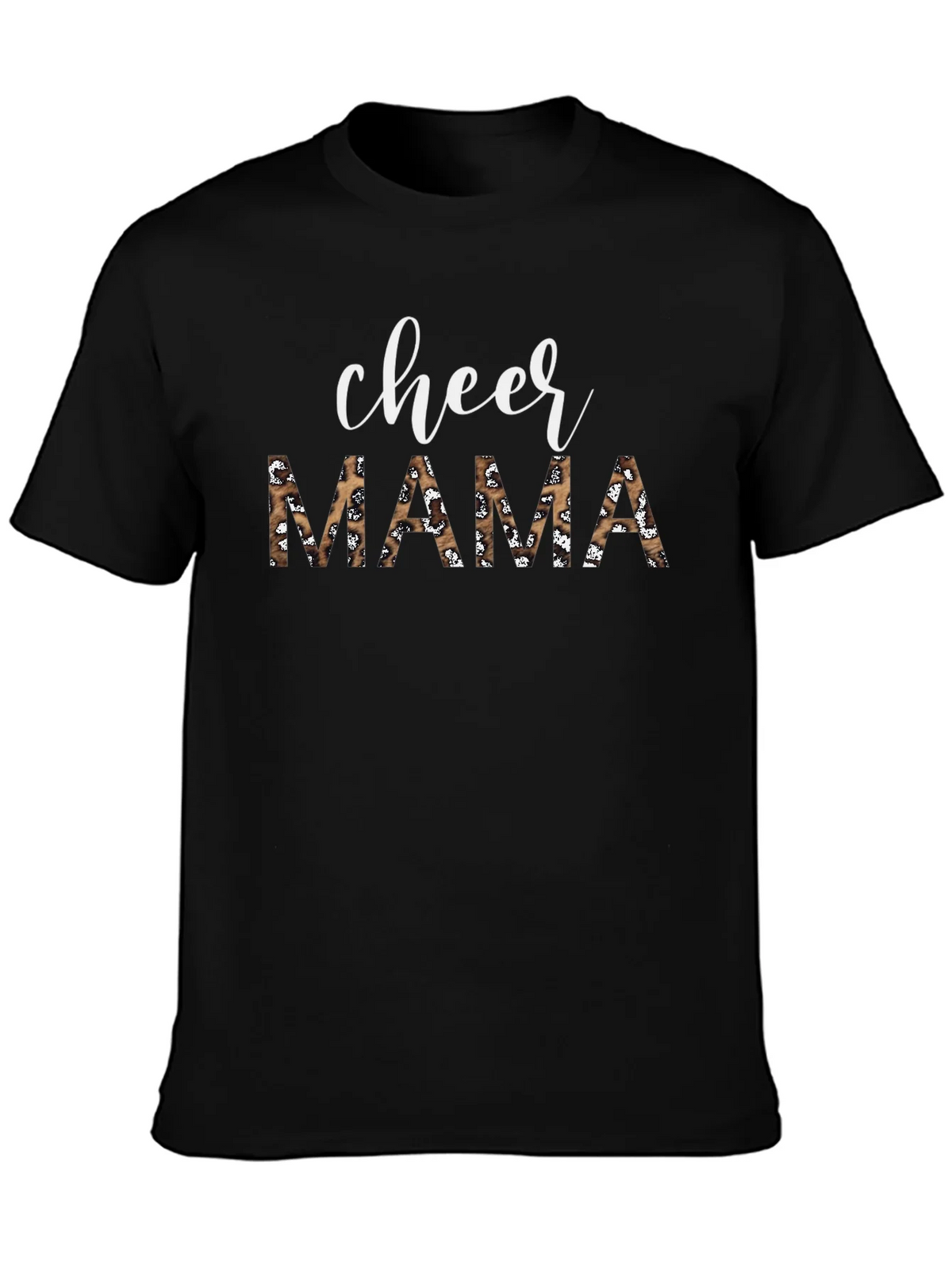 Cheer Mama Leopard Print Graphic Tee product image 2