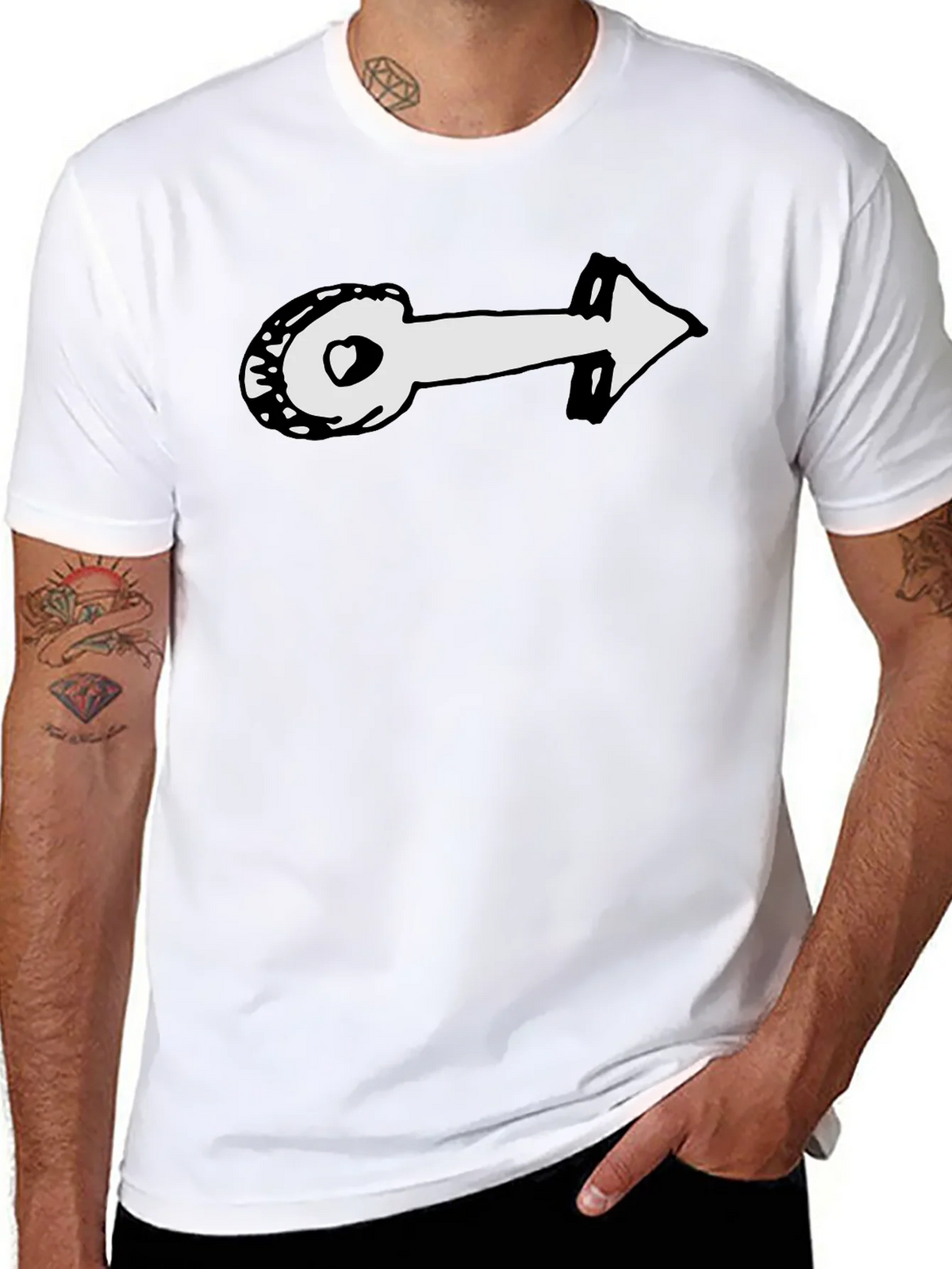 Novelty Arrow Graphic Tee - Unisex product image 7