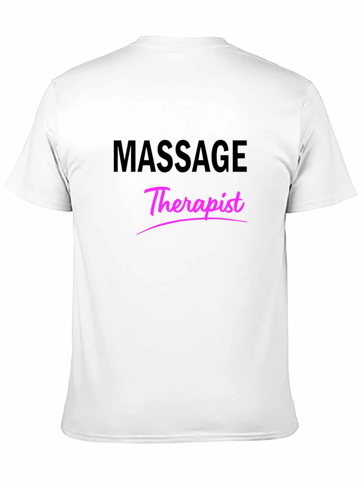 Massage Therapist T-Shirt - Black Graphic Tee product image 10