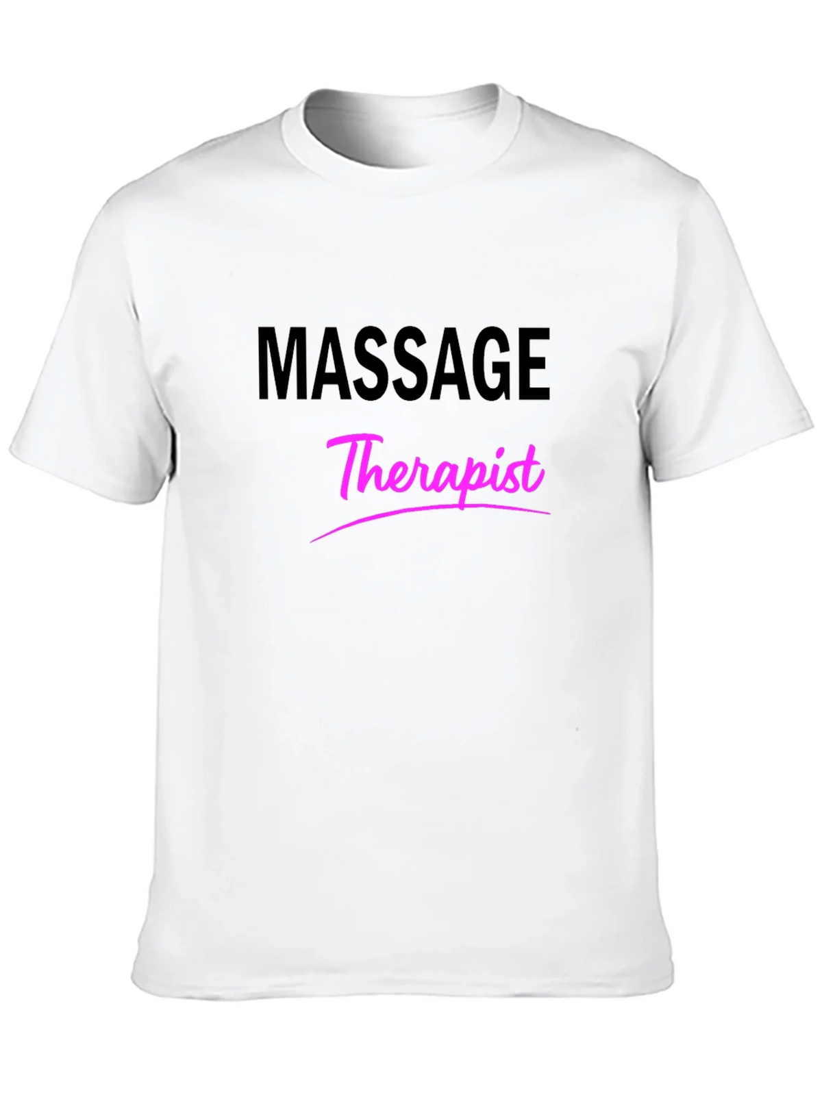 Massage Therapist T-Shirt - Black Graphic Tee product image 9