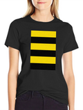 Striped T-Shirt - Bold Black and Yellow Design product image 1