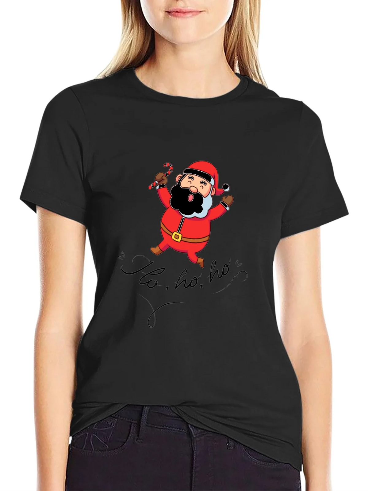 Santa Claus T-Shirt - Festive Holiday Tee product image 2