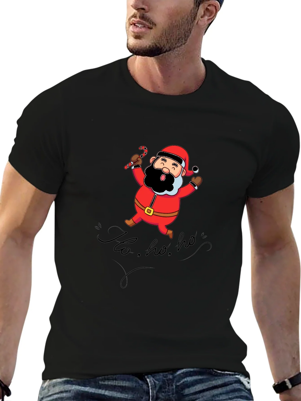 Santa Claus T-Shirt - Festive Holiday Tee product image 6