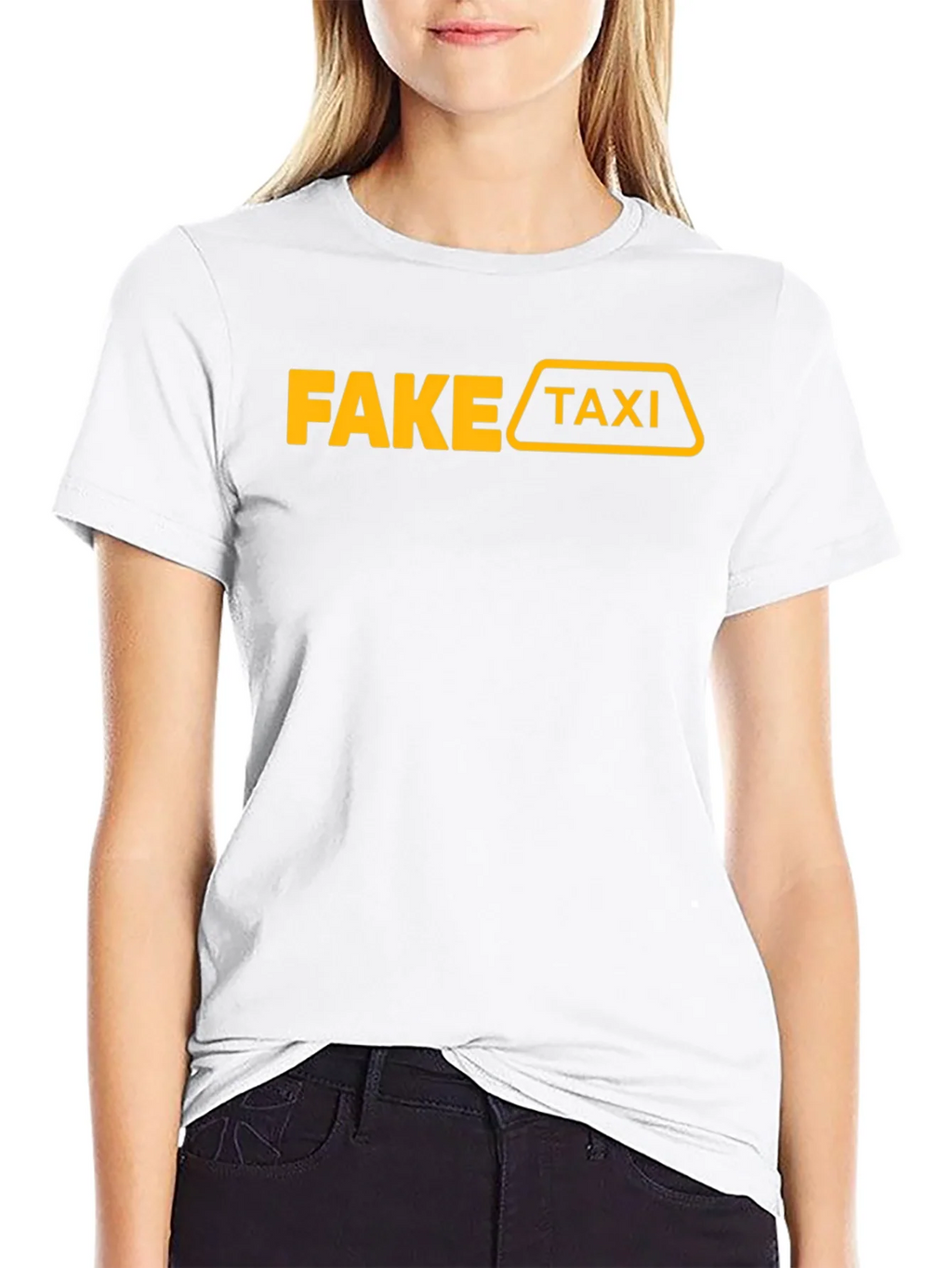 Fake Taxi Graphic T-Shirt Funny Adult Humor Tee product image 7
