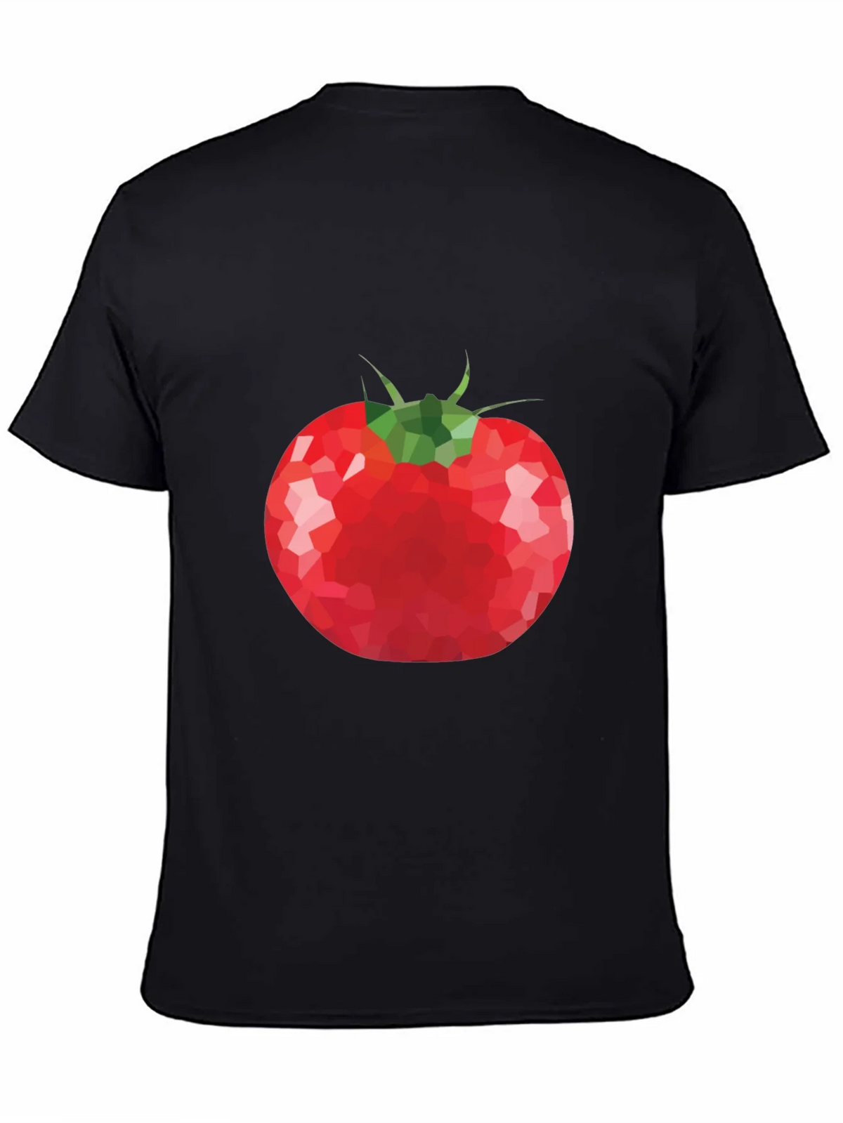 Tomato Graphic T-Shirt - Unique Poly Art Tee product image 4