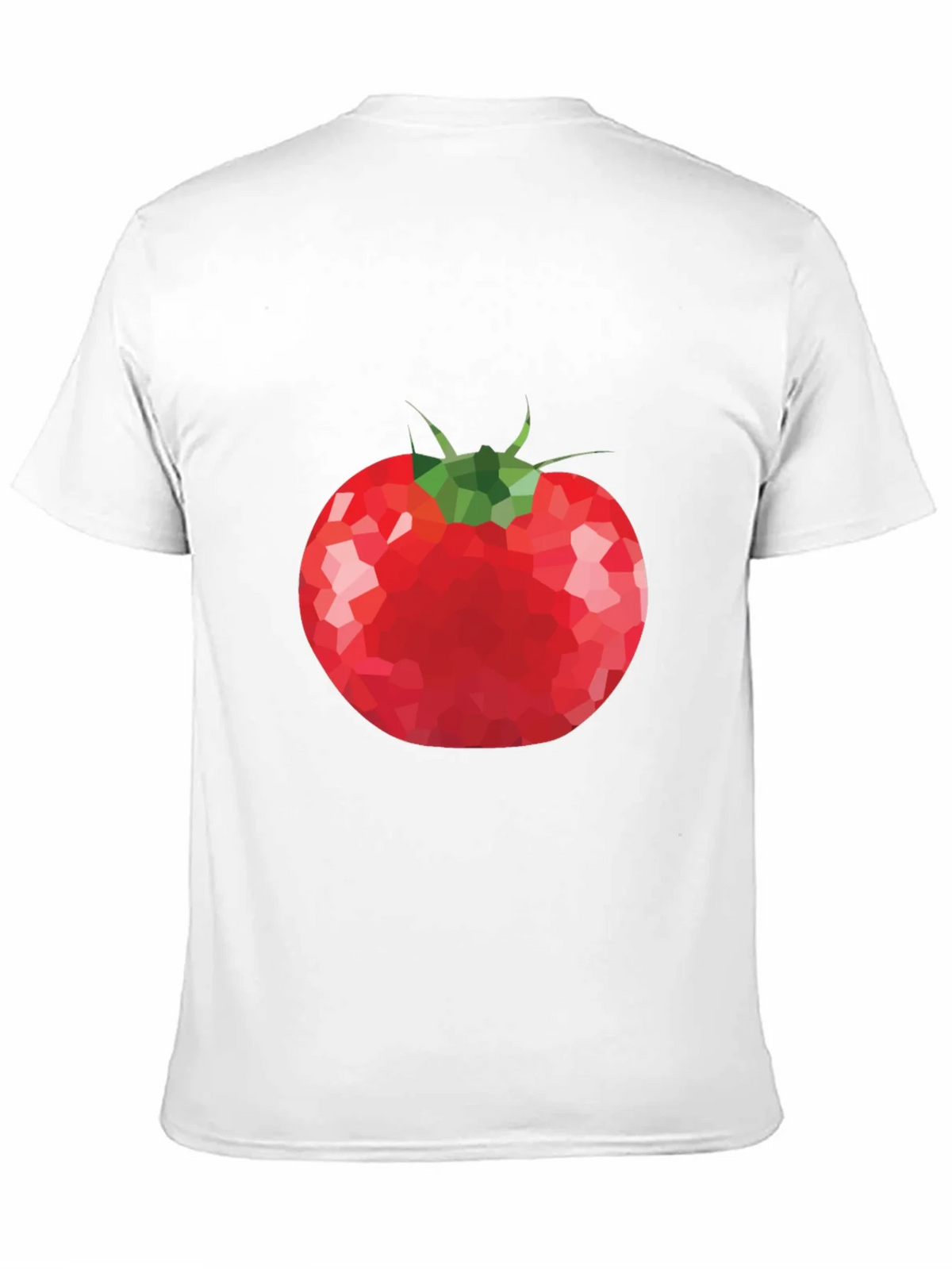 Tomato Graphic T-Shirt - Unique Poly Art Tee product image 10