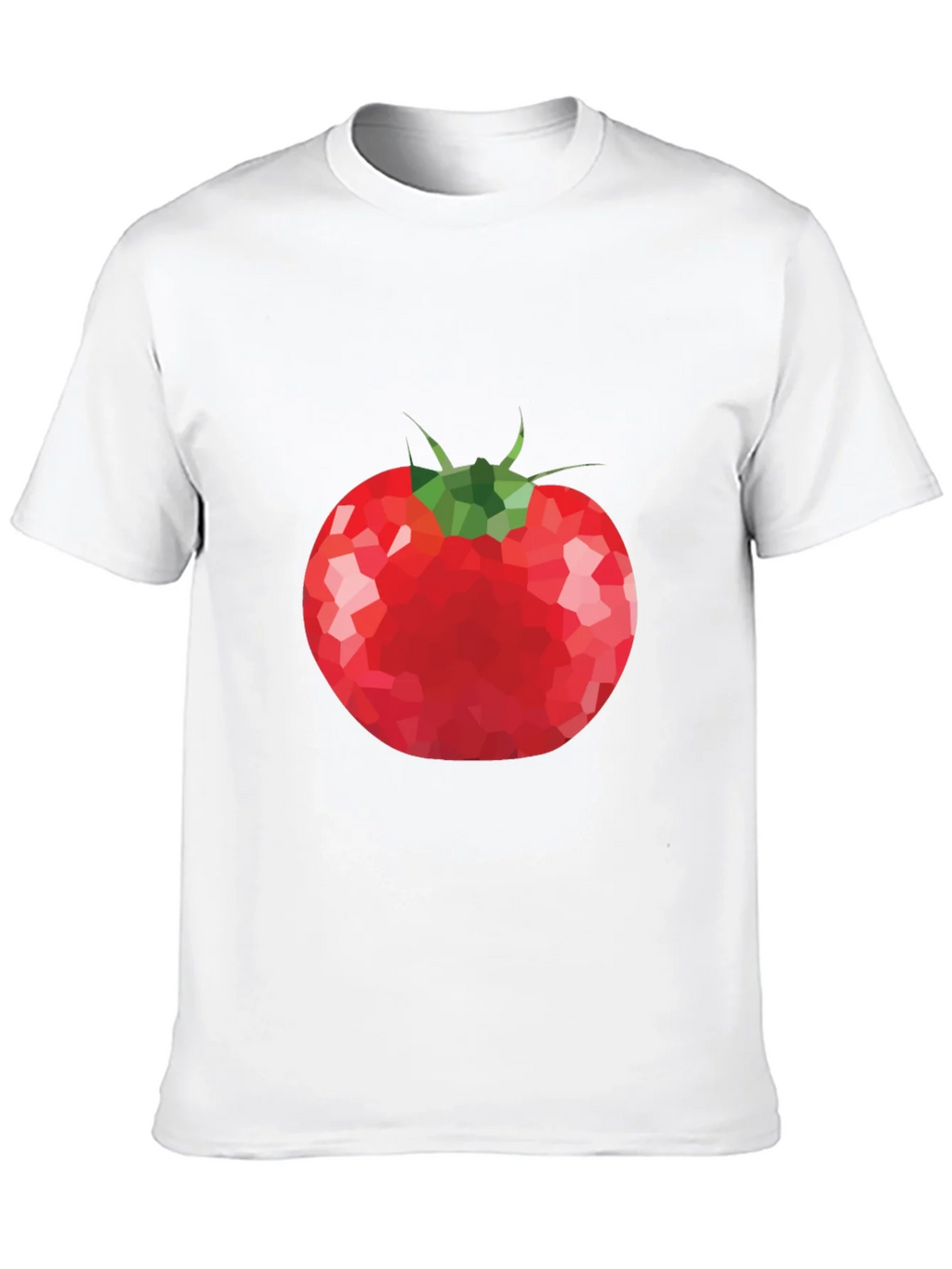Tomato Graphic T-Shirt - Unique Poly Art Tee product image 9