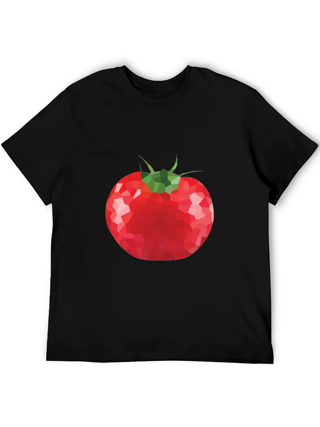 Tomato Graphic T-Shirt - Unique Poly Art Tee product image 5