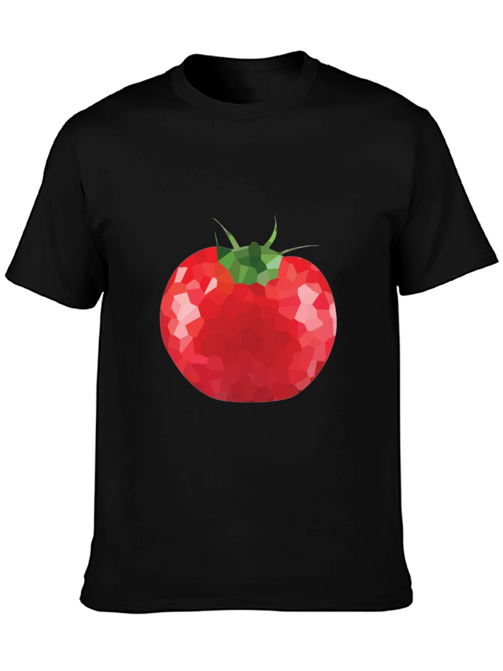 Tomato Graphic T-Shirt - Unique Poly Art Tee product image 3