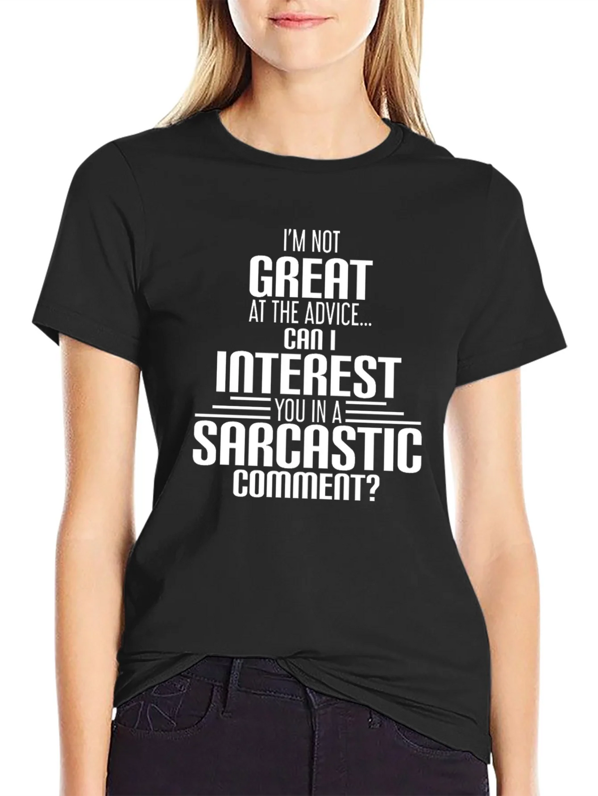 Sarcastic Comment T-Shirt - Great Advice Alternative! product image 2