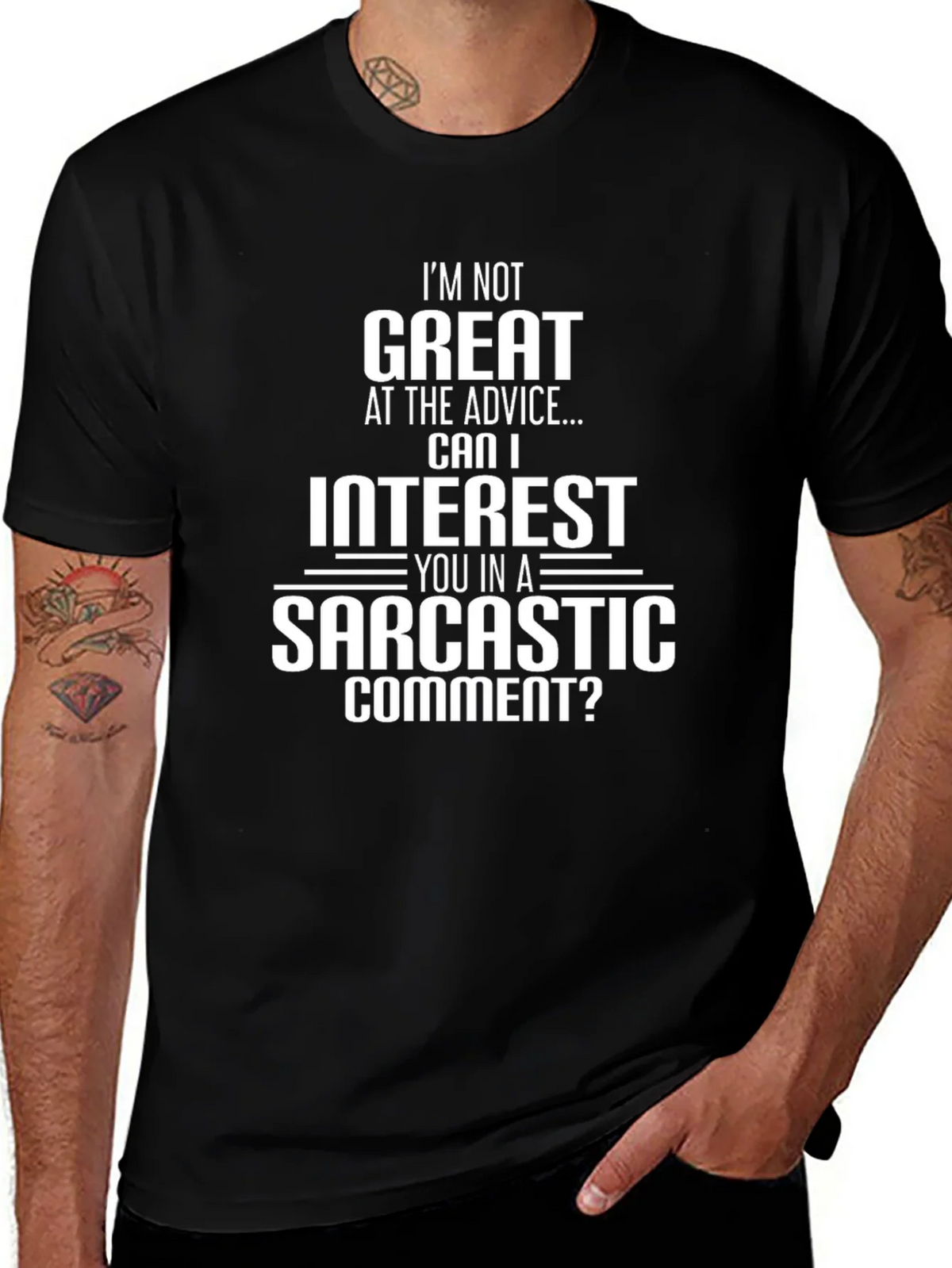 Sarcastic Comment T-Shirt - Great Advice Alternative! product image 1