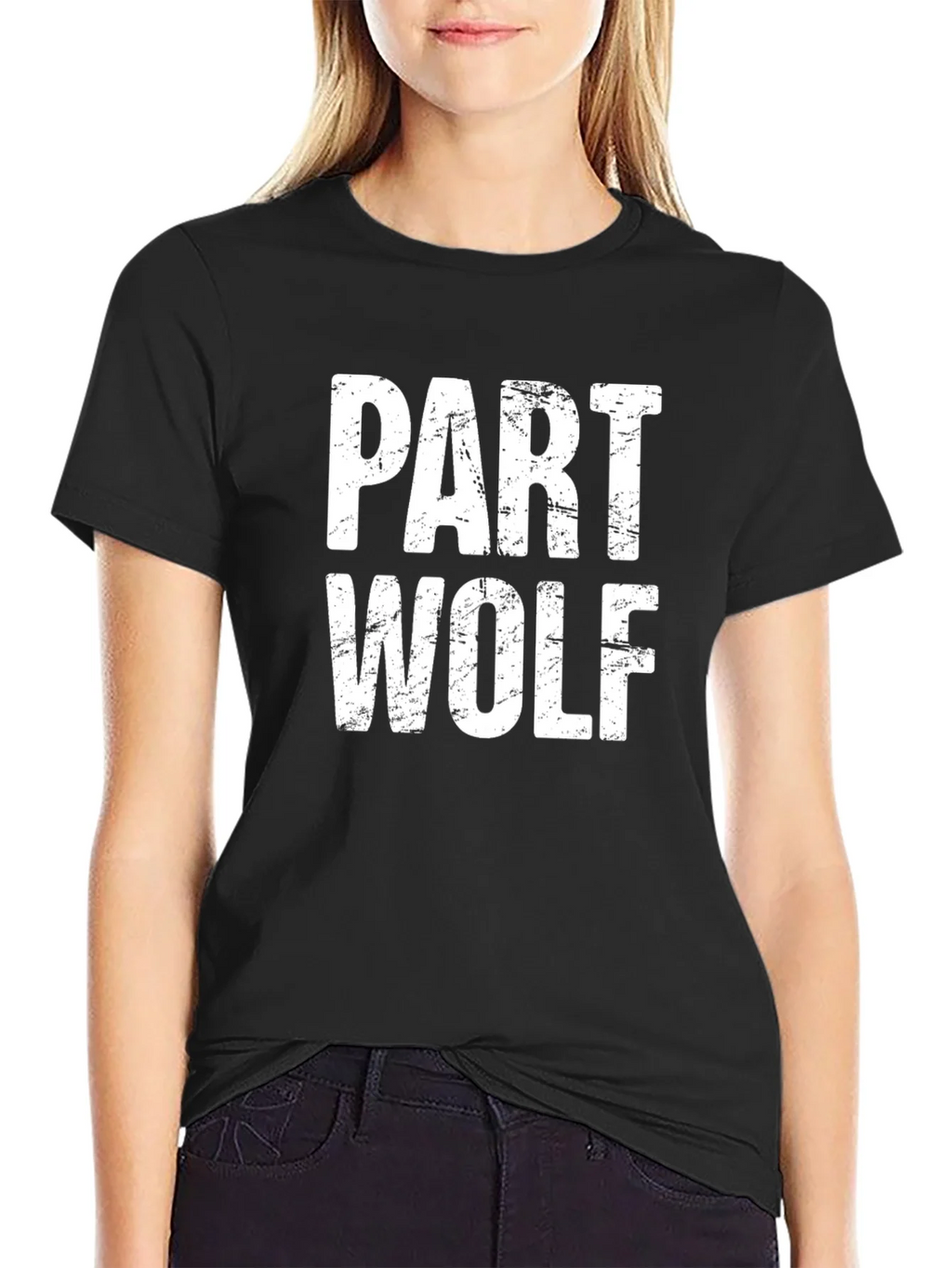 Part Wolf T-Shirt - Funny Graphic Tee product image 2