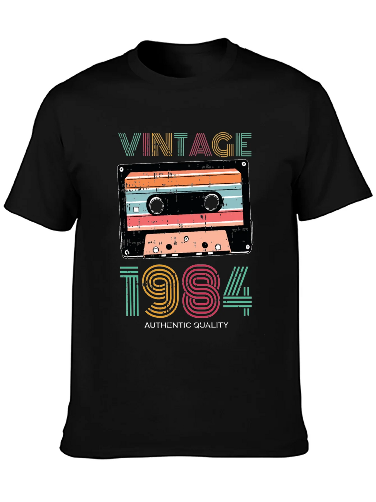 Vintage 1984 Cassette Tape T-Shirt product image 3