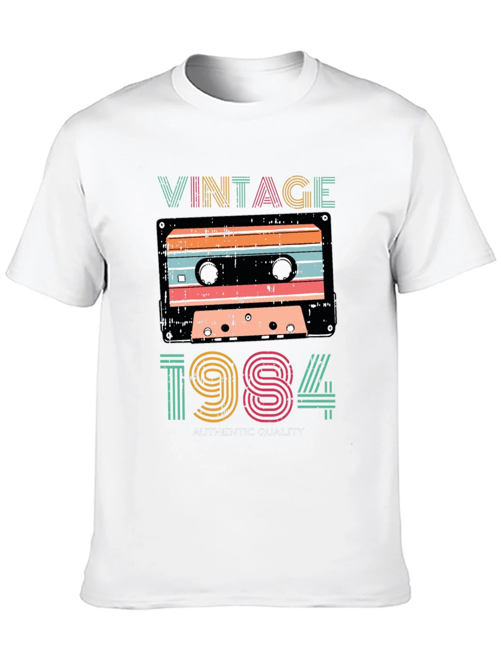 Vintage 1984 Cassette Tape T-Shirt product image 9