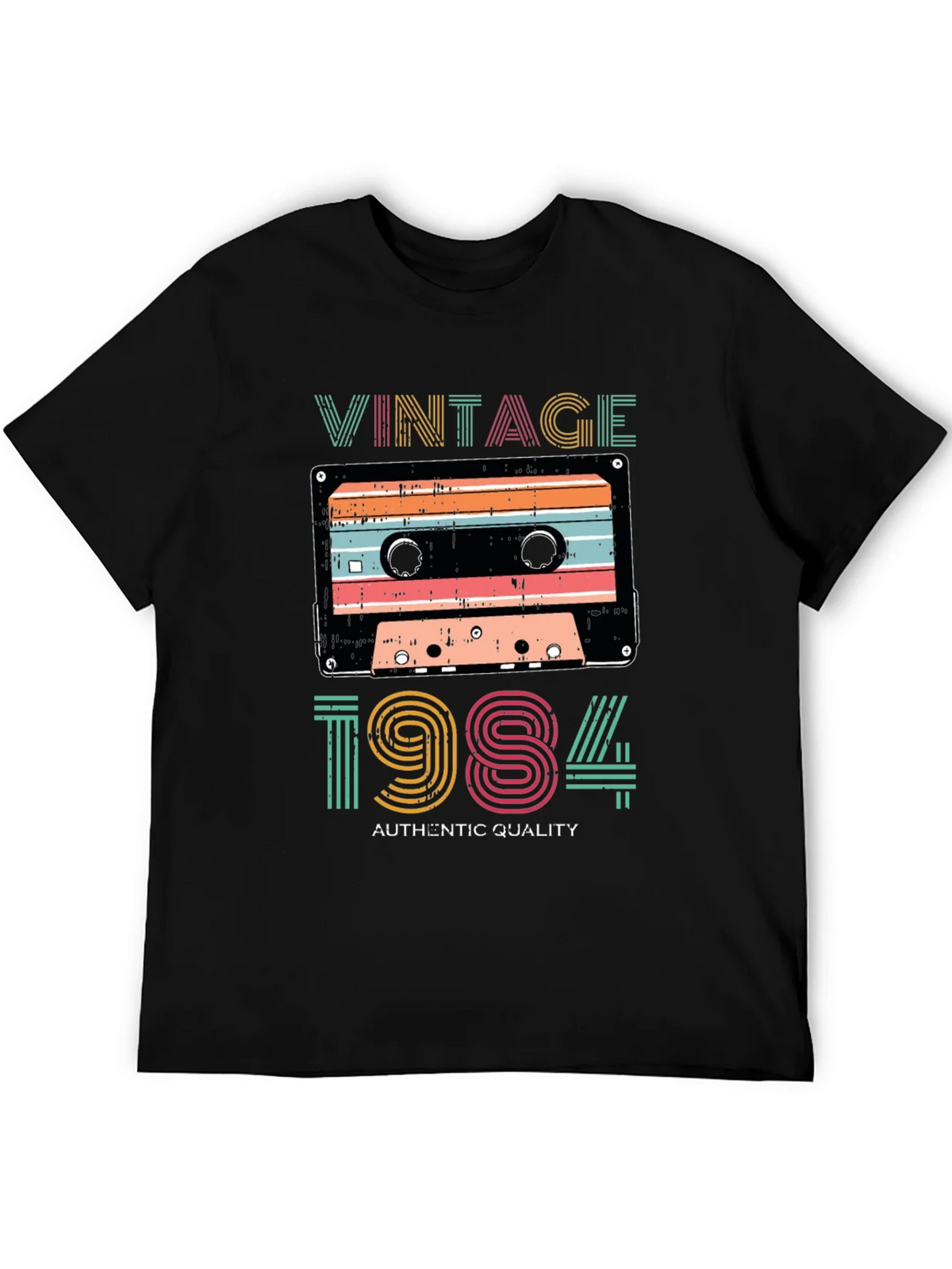 Vintage 1984 Cassette Tape T-Shirt product image 5