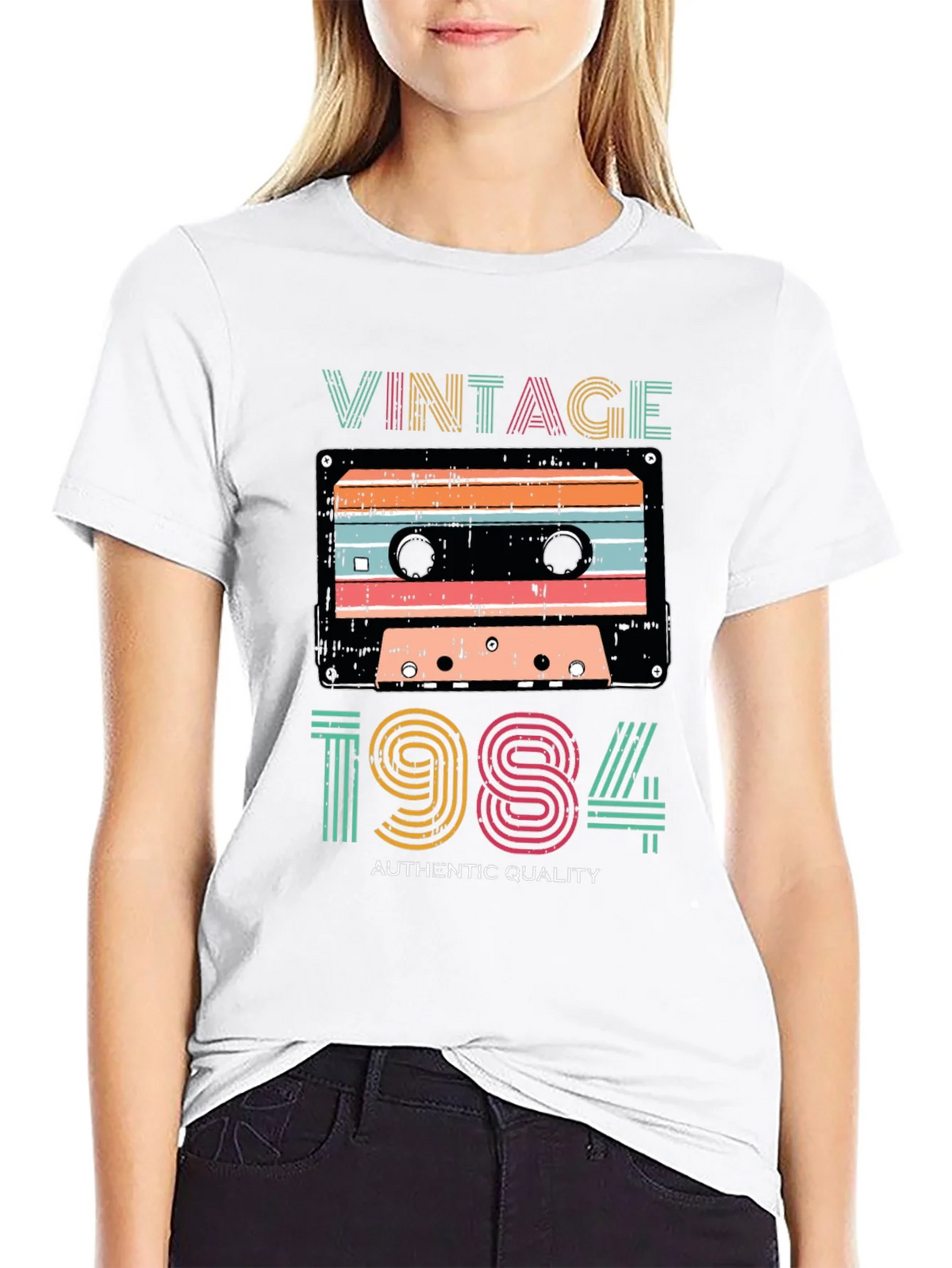 Vintage 1984 Cassette Tape T-Shirt product image 8