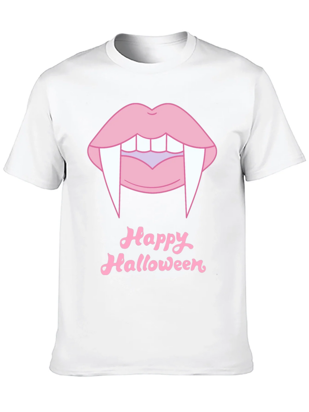 Happy Halloween Vampire Lips T-Shirt product image 8