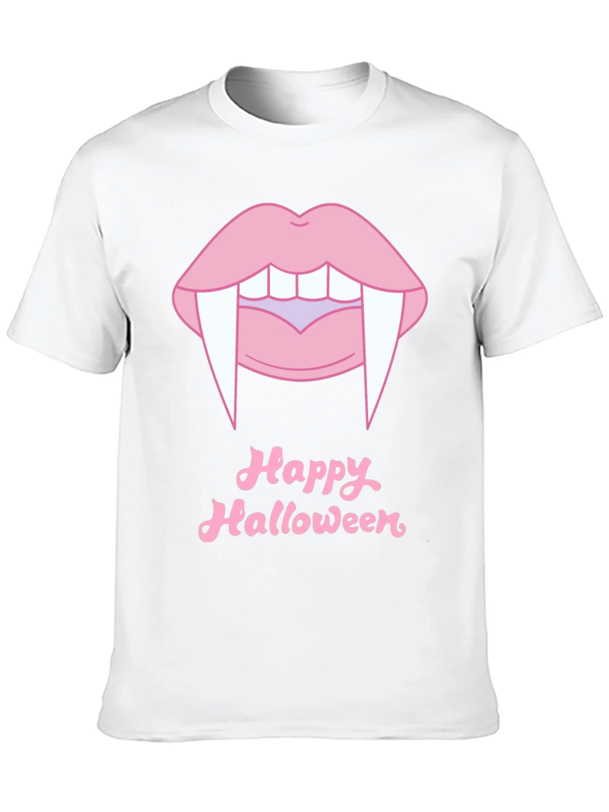 Happy Halloween Vampire Lips T-Shirt product image 8