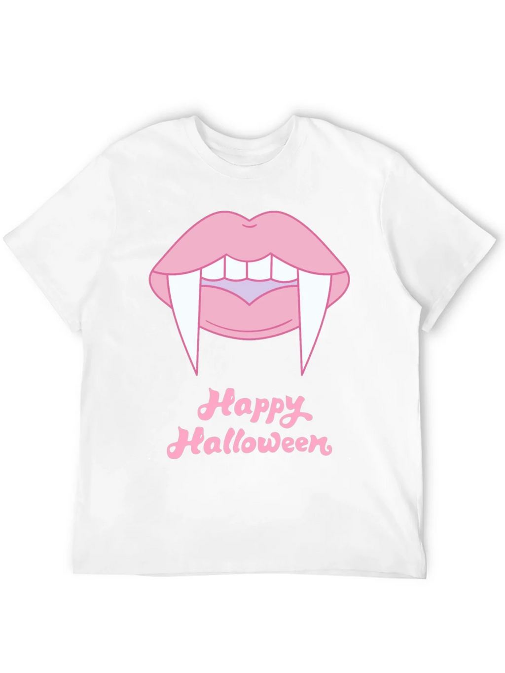 Happy Halloween Vampire Lips T-Shirt product image 10