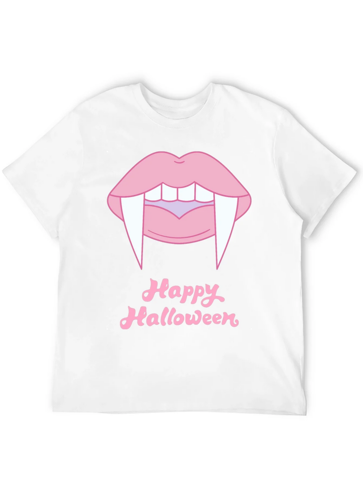Happy Halloween Vampire Lips T-Shirt product image 10