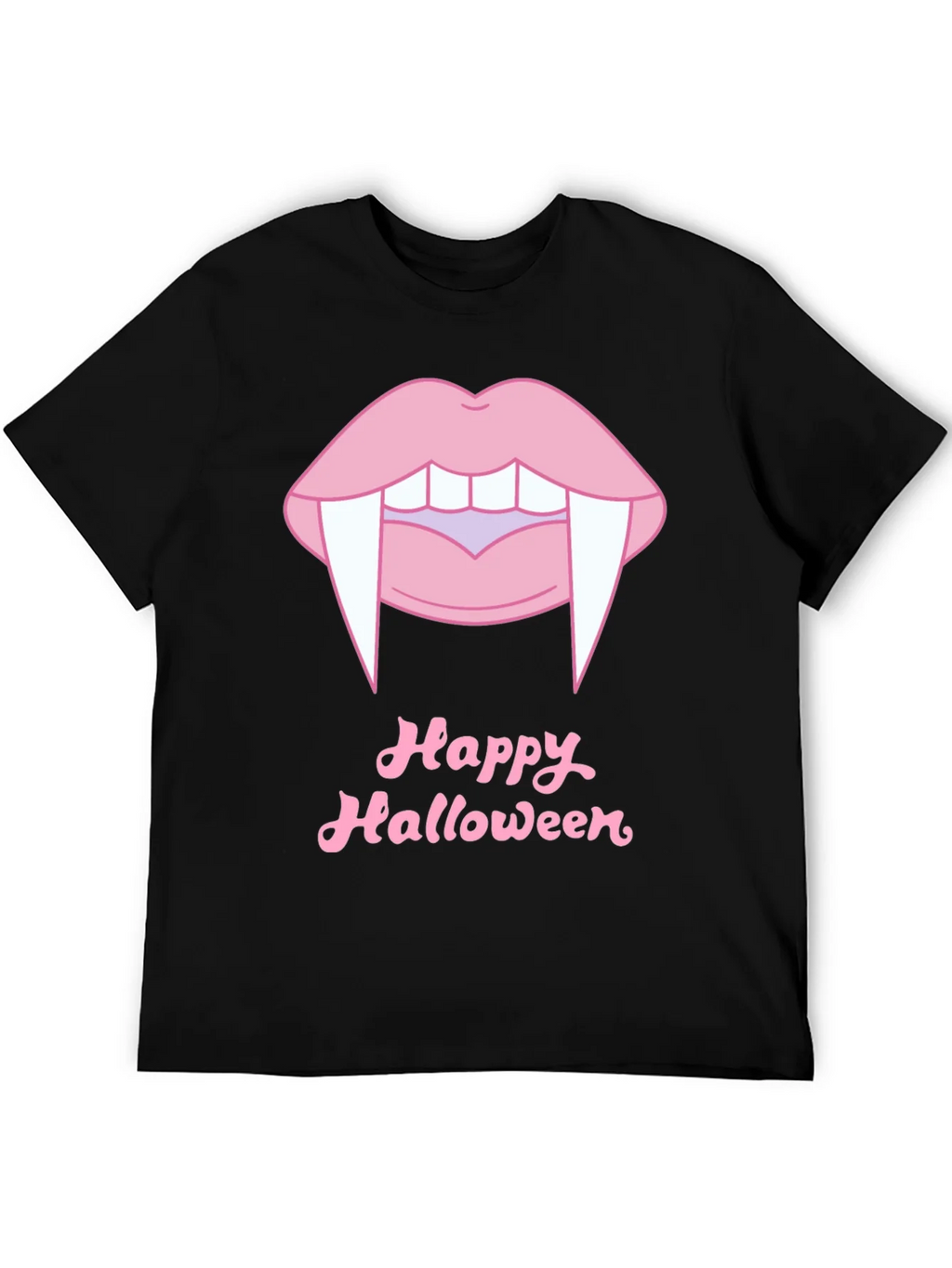 Happy Halloween Vampire Lips T-Shirt product image 4
