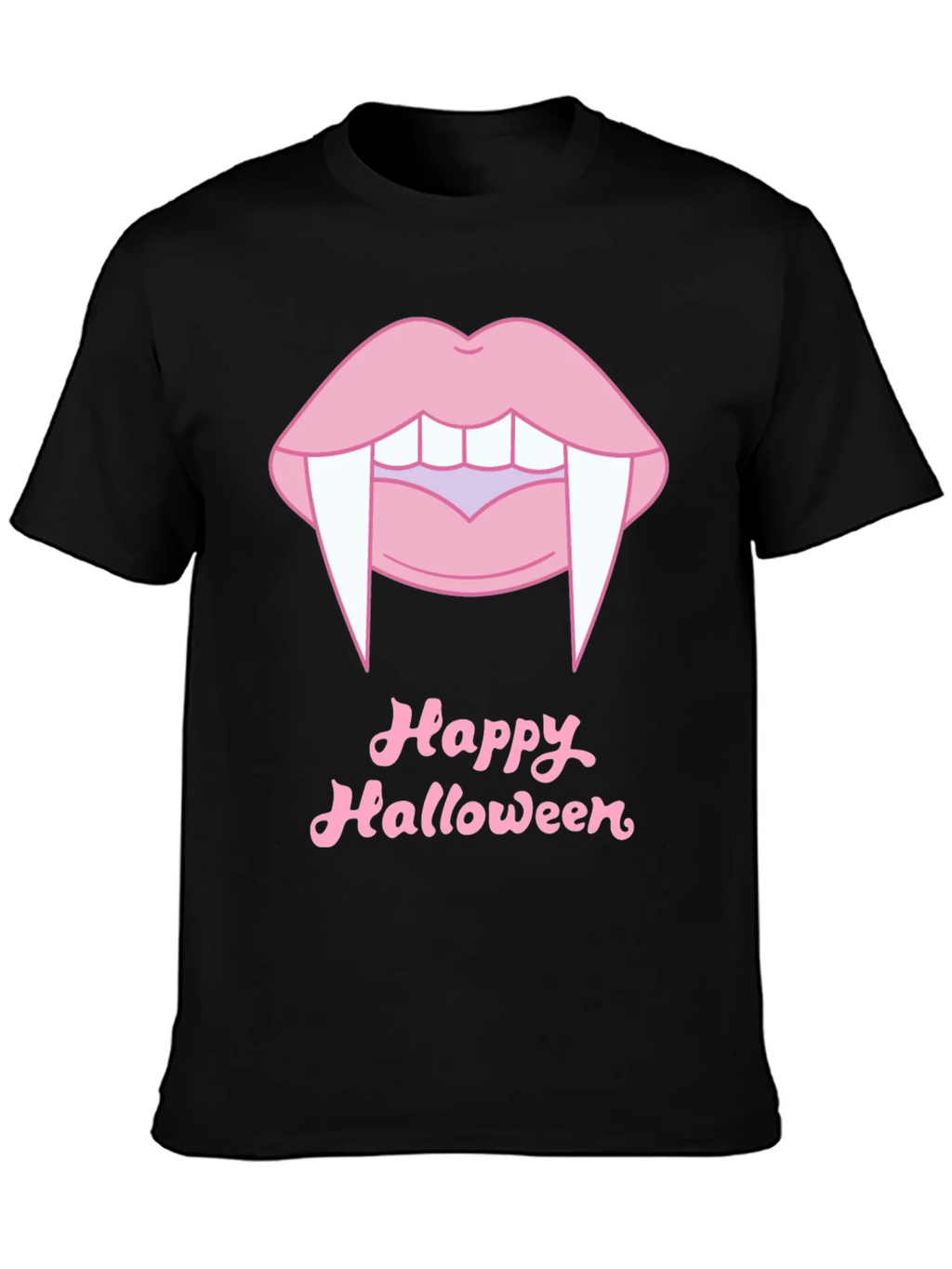 Happy Halloween Vampire Lips T-Shirt product image 2