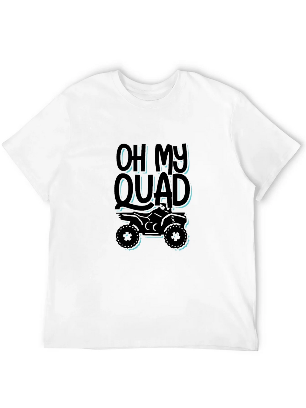 Oh My Quad Black T-Shirt - ATV Rider Gift product image 11