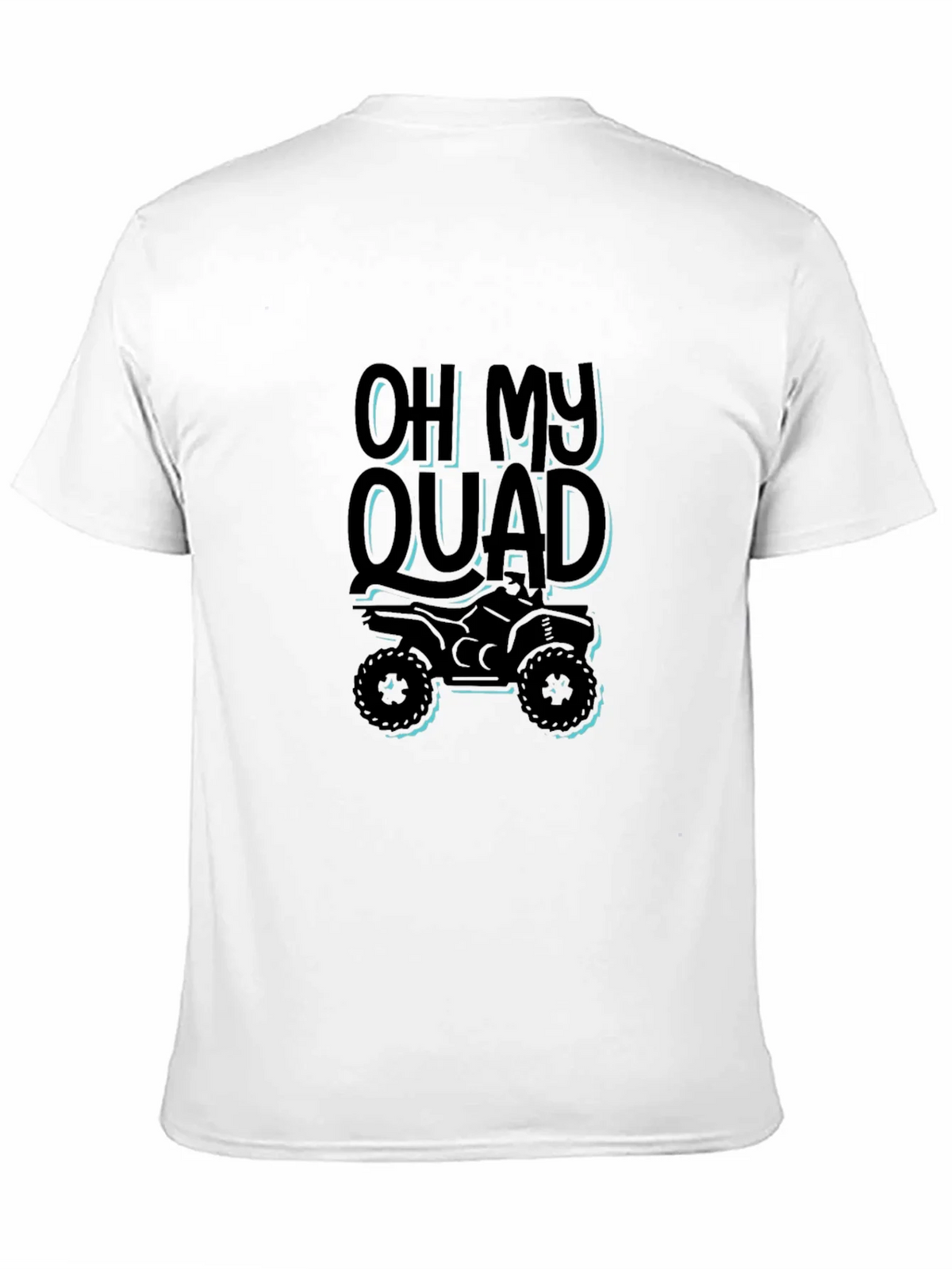 Oh My Quad Black T-Shirt - ATV Rider Gift product image 10