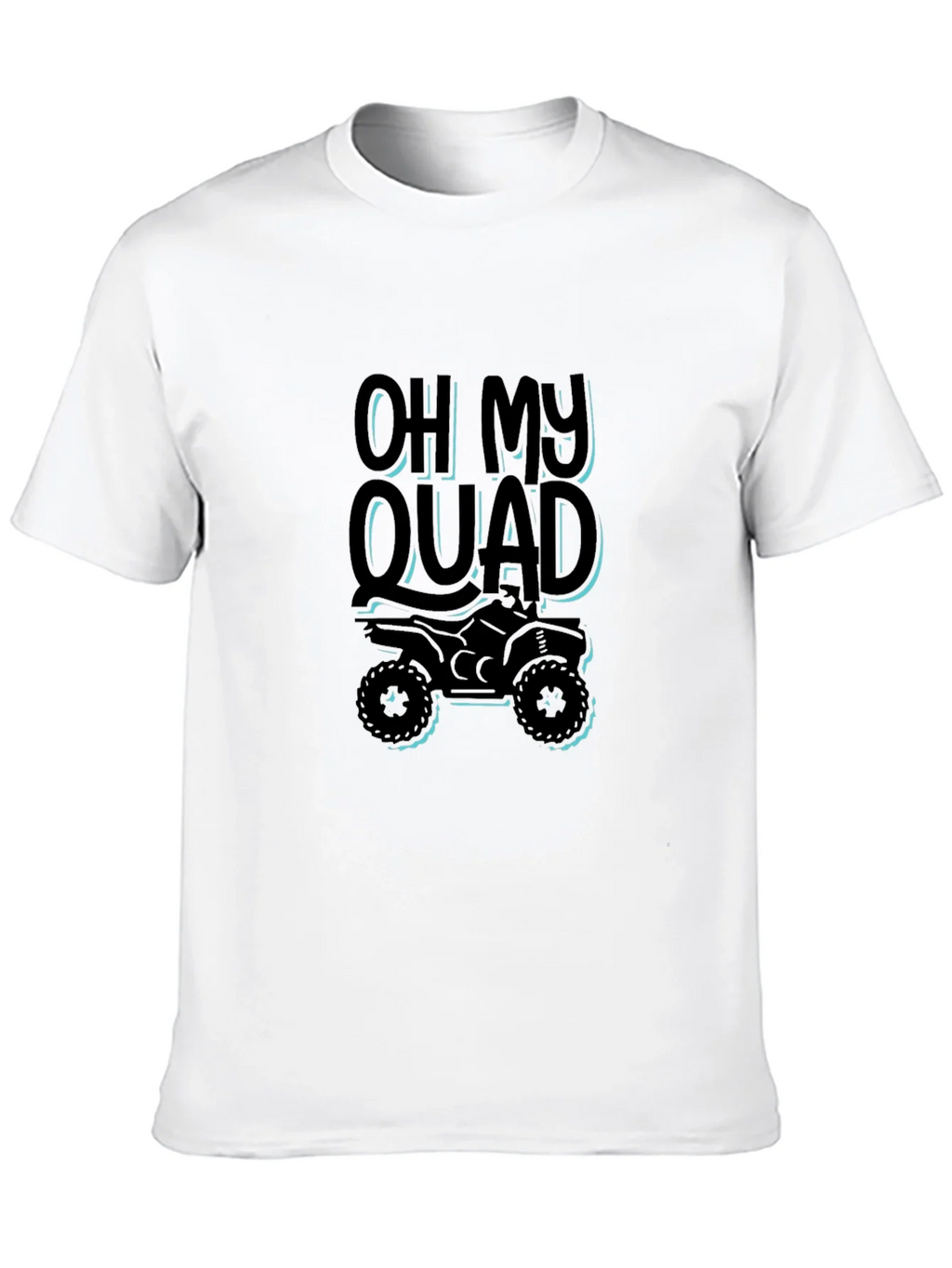 Oh My Quad Black T-Shirt - ATV Rider Gift product image 9