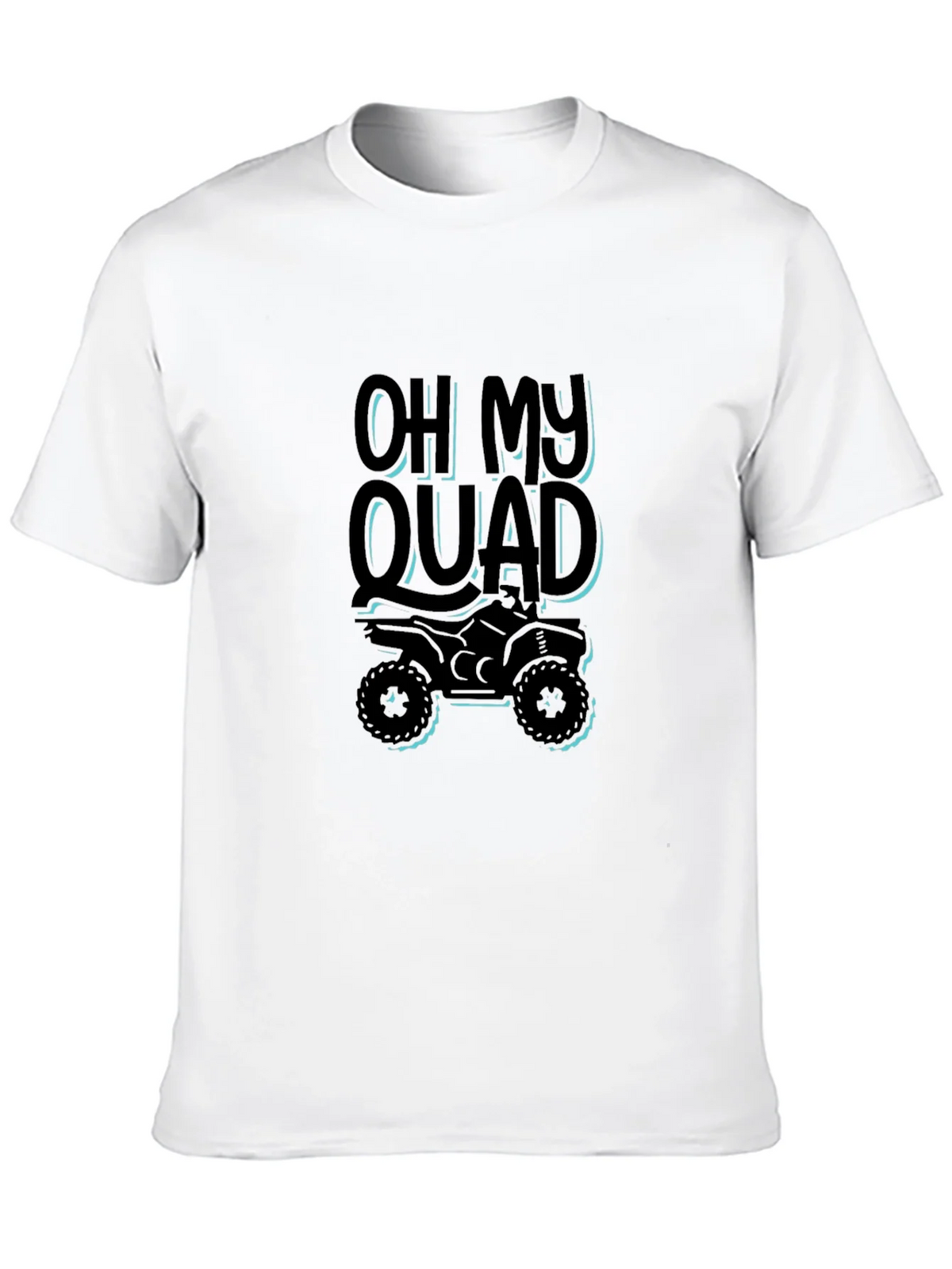 Oh My Quad Black T-Shirt - ATV Rider Gift product image 9