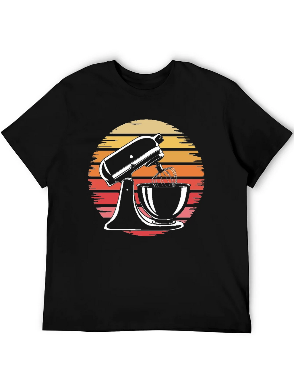 Retro Sunset Mixer Graphic Tee product image 5
