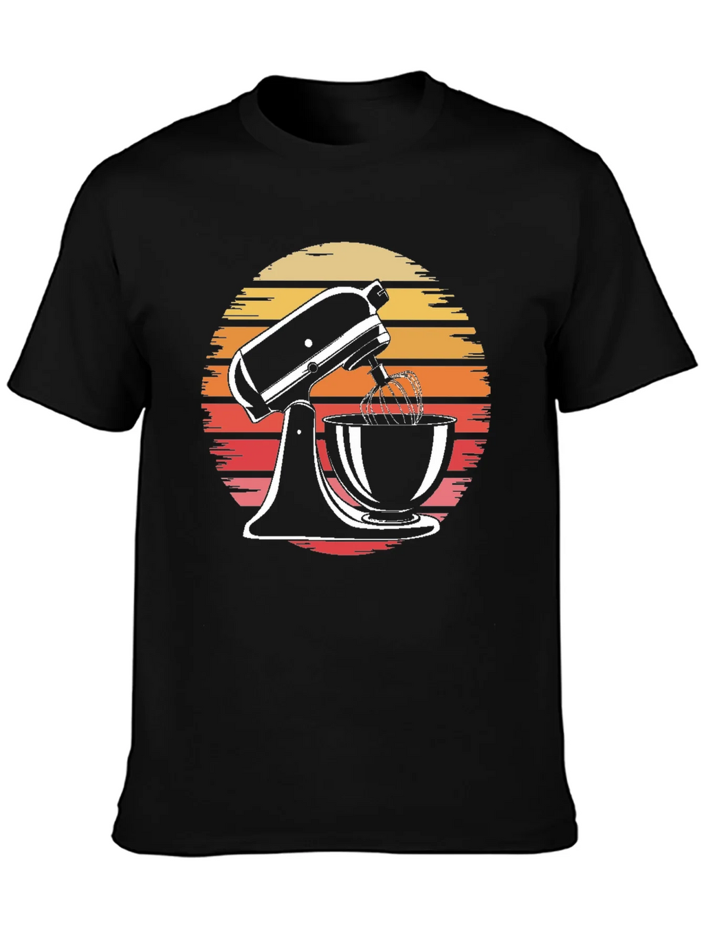 Retro Sunset Mixer Graphic Tee product image 3