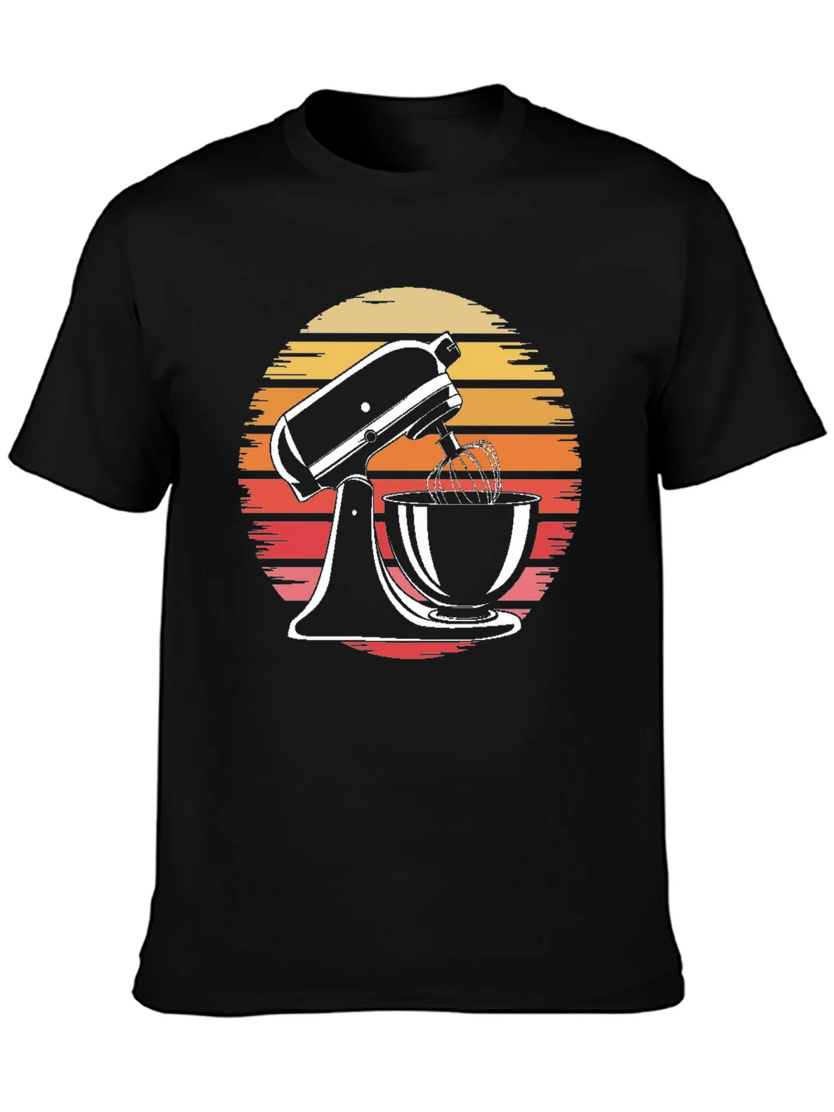 Retro Sunset Mixer Graphic Tee product image 3