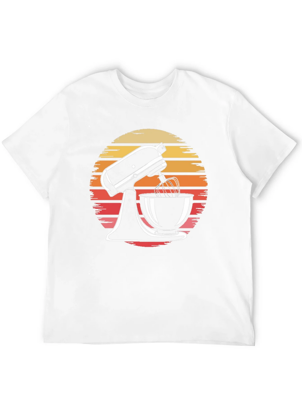 Retro Sunset Mixer Graphic Tee product image 11