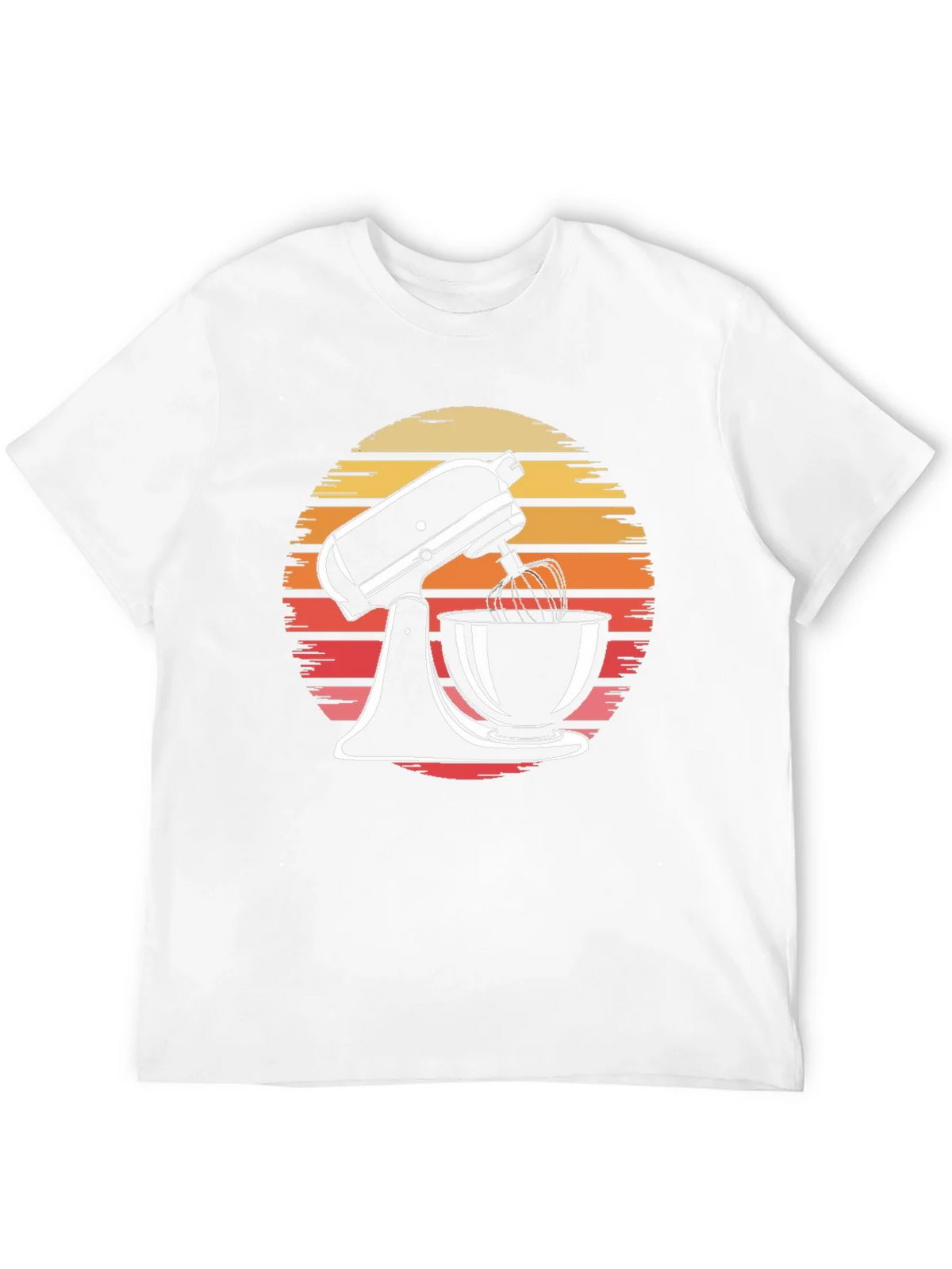 Retro Sunset Mixer Graphic Tee product image 11