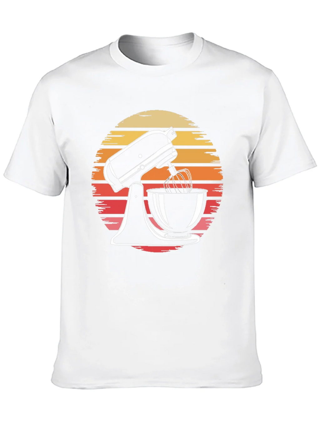 Retro Sunset Mixer Graphic Tee product image 9