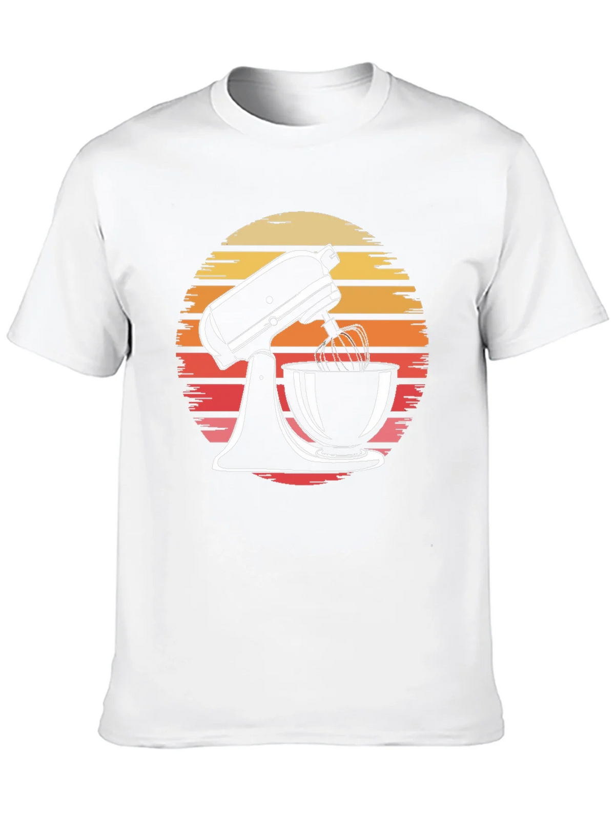 Retro Sunset Mixer Graphic Tee product image 9