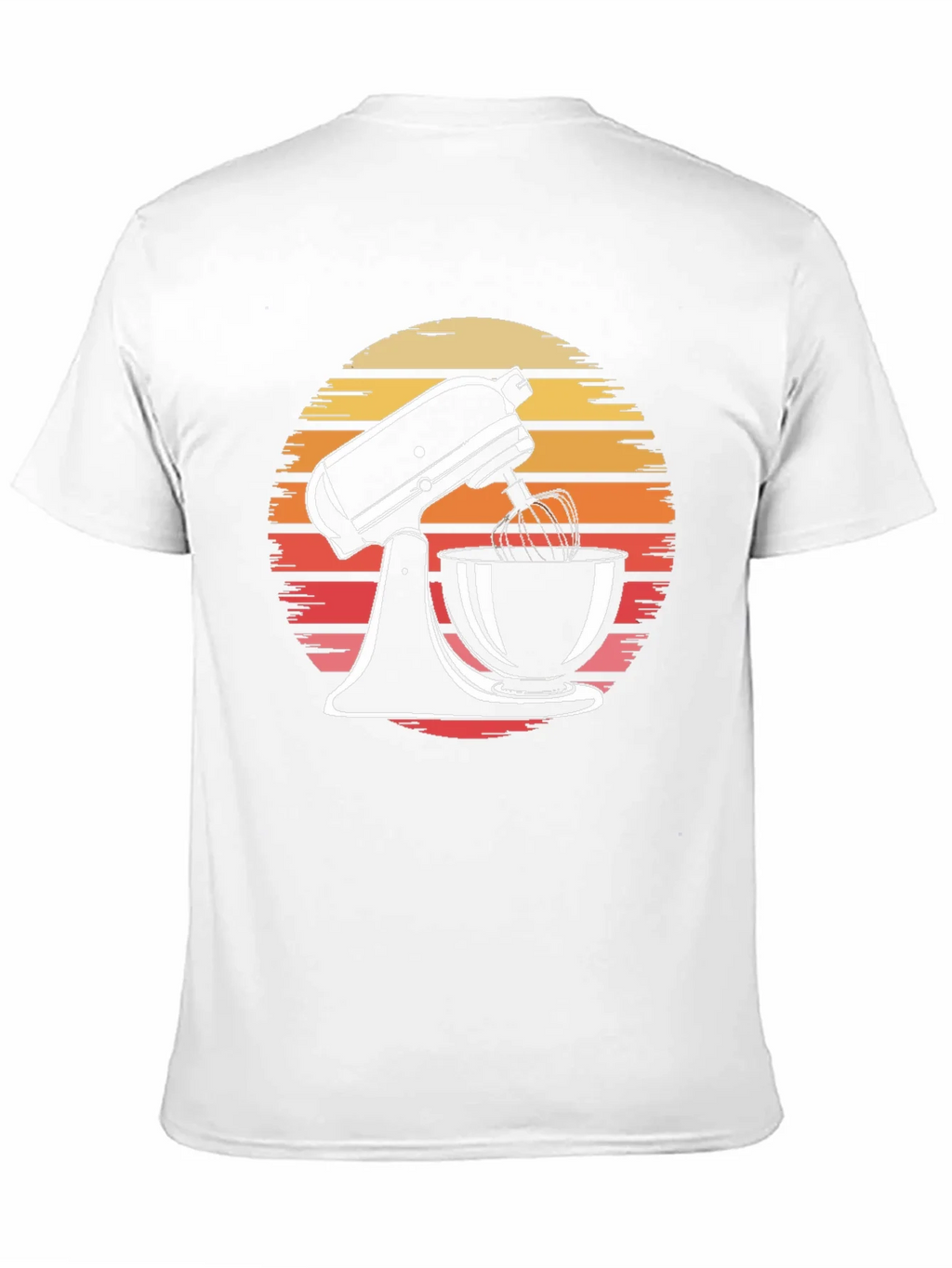 Retro Sunset Mixer Graphic Tee product image 10