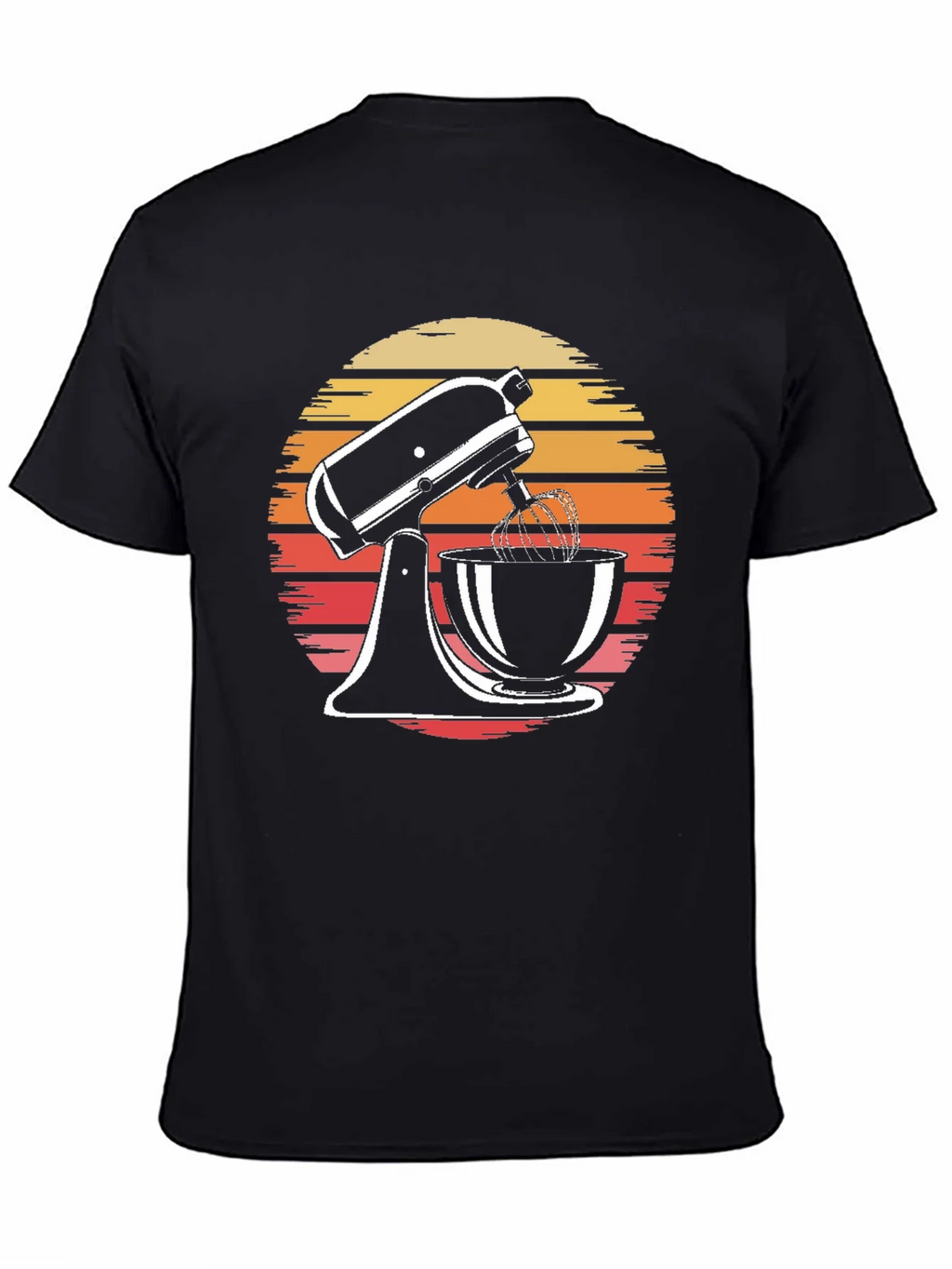 Retro Sunset Mixer Graphic Tee product image 4