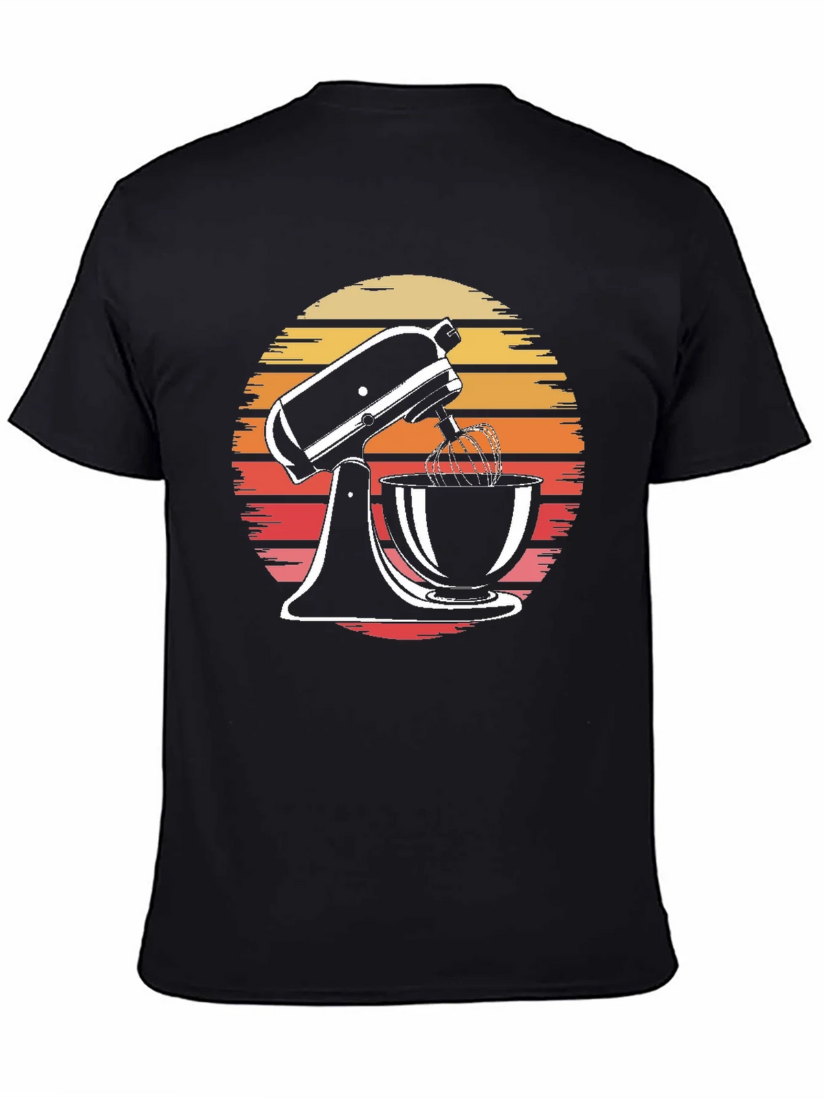 Retro Sunset Mixer Graphic Tee product image 4