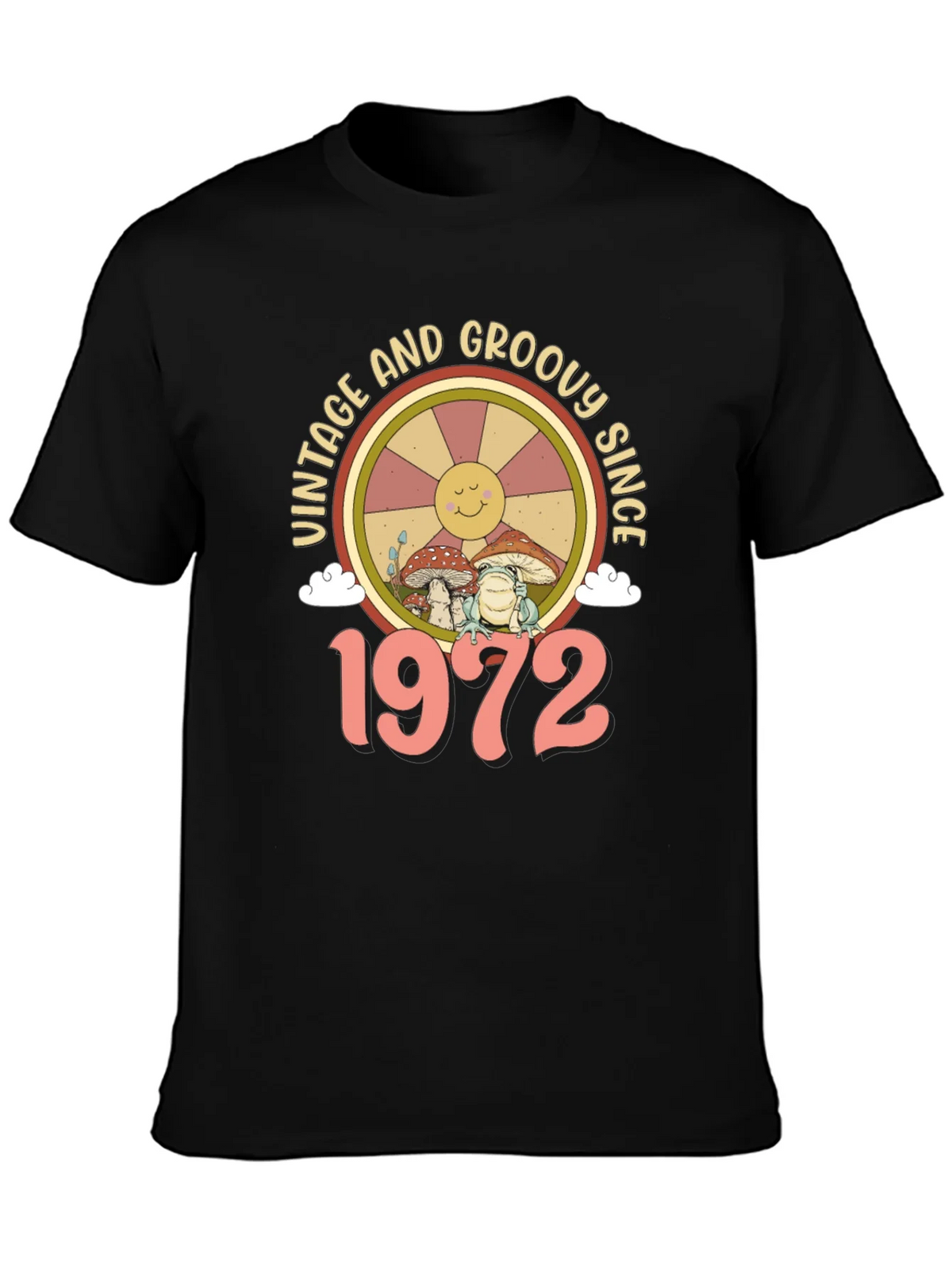 Vintage and Groovy Since 1972 T-Shirt product image 3