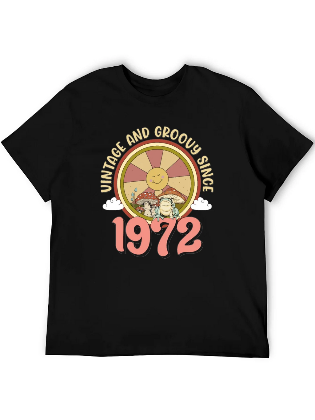 Vintage and Groovy Since 1972 T-Shirt product image 5