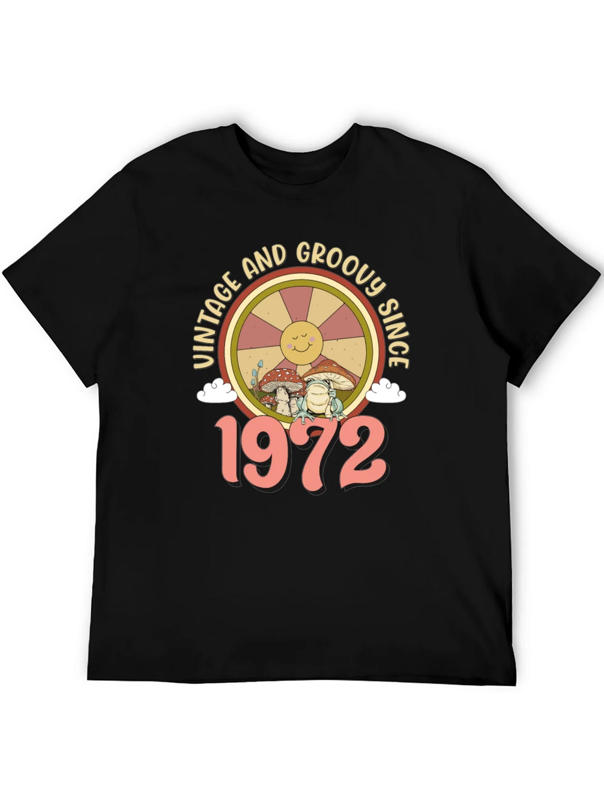 Vintage and Groovy Since 1972 T-Shirt product image 5