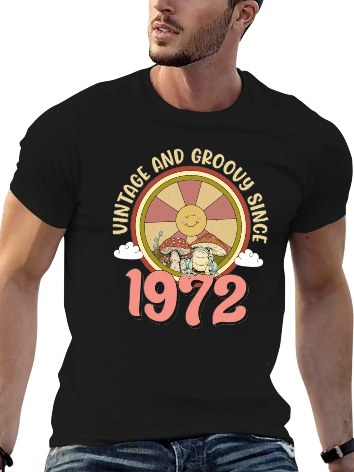 Vintage and Groovy Since 1972 T-Shirt product image 6