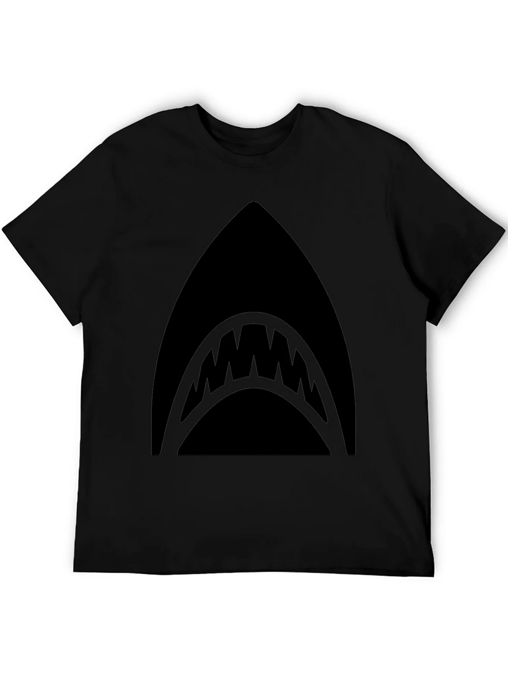 Mens Black Shark Graphic T-Shirt product image 5