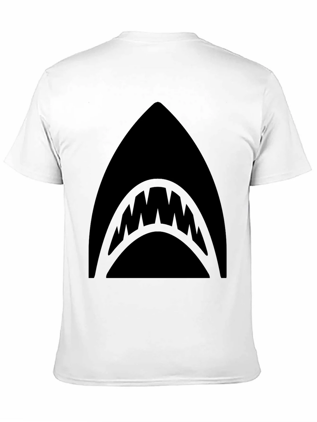 Mens Black Shark Graphic T-Shirt product image 10